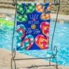 Wholesale 🛒 Evergreen Blue 'Life Is Better' Flip-Flop Outdoor Flag 😍