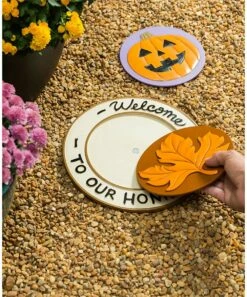 Coupon 🤩 Evergreen Holiday Icon 'Welcome' Garden Stone Set 😉 -Outlet Evergreen Shop zu95239294 alt 3 tm1622156707