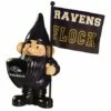 Buy ⭐ Evergreen Baltimore Ravens Black 'Ravens Flock' Flag Gnome 💯