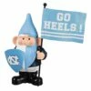 Cheap 🔔 Evergreen University Of North Carolina Blue & White 'Go 👠 Heels' Flag Gnome 🔔