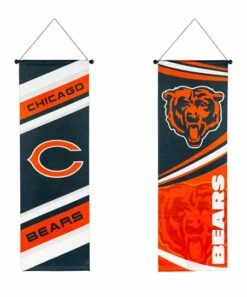 Discount 🥰 Evergreen Chicago Bears Dowel Banner ✨