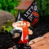 Best deal 😉 Evergreen Anaheim Ducks White & Red 'Let's Go Ducks' Flag Gnome 💯
