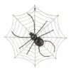 Discount 😍 Evergreen Black Light-Up Spider Web Décor 👍