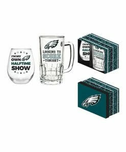 Best reviews of 🎁 Evergreen Philadelphia Eagles Stemless Wineglass & Beer Stein 😀 -Outlet Evergreen Shop zu97835947 alt 6 tm1636725382