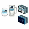 Brand new 💯 Evergreen Carolina Panthers Blue & Black Drinkware Gift Set 🔔