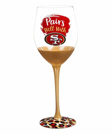 New π₯° Evergreen San Francisco 49ers Red & Gold 17-Oz. Wineglass & Gift Box π 1 New π₯° Evergreen San Francisco 49ers Red & Gold 17-Oz. Wineglass & Gift Box π