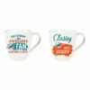 Wholesale 🎁 Evergreen Miami Dolphins Aqua & Orange Ceramic Mug - Set Of Two 🎉