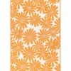 Best reviews of 😉 Evergreen Orange & White Floral Reversible Weather-Resistant Rug 🔔