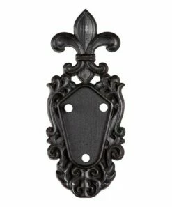 Best reviews of 👍 Evergreen Black Fleur-de-Lis Mounting Plate ⌛