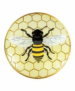 Best Pirce 😍 Evergreen Bee Glass Birdbath ⌛