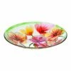 Buy 🥰 Evergreen Poppies Glass Birdbath 💯